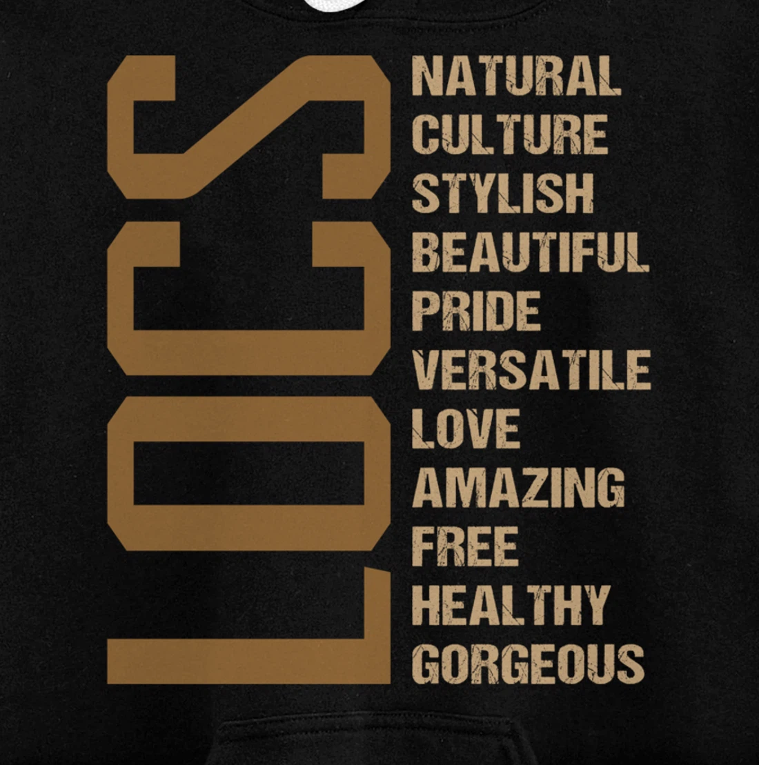 Locs Dreadlocks lovers afro black Loc'd Up Loc'd Definition Pullover Hoodie