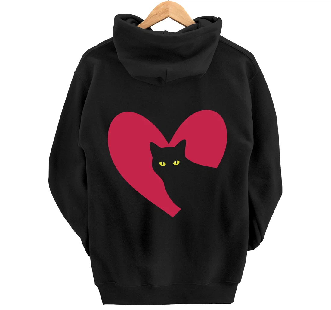 Just A Girl Who Loves Cats Hoodie Cute Cat Lover Gifts Pullover Hoodie