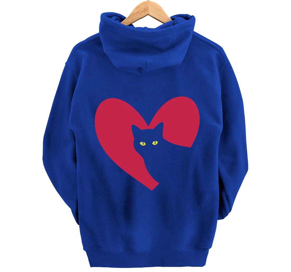 Just A Girl Who Loves Cats Hoodie Cute Cat Lover Gifts Pullover Hoodie