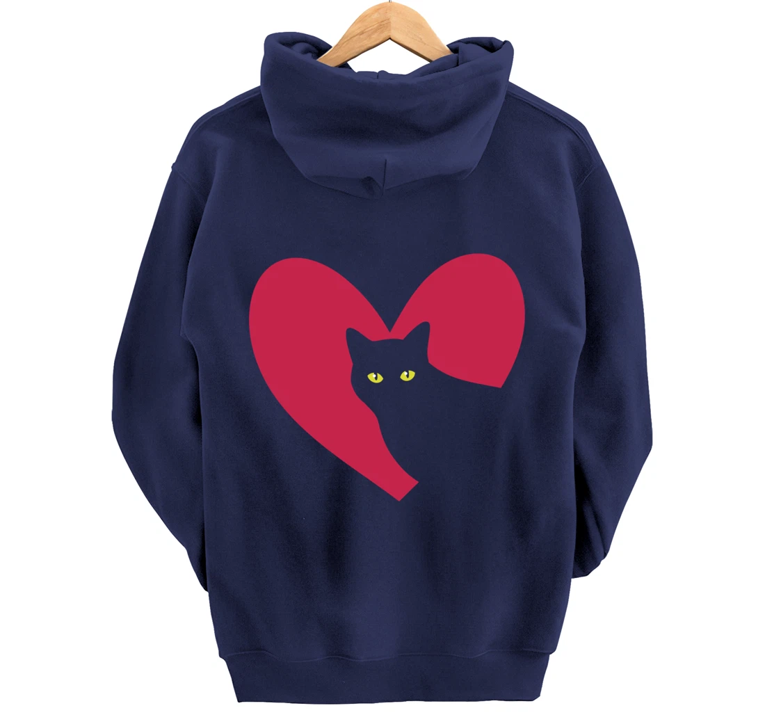 Just A Girl Who Loves Cats Hoodie Cute Cat Lover Gifts Pullover Hoodie