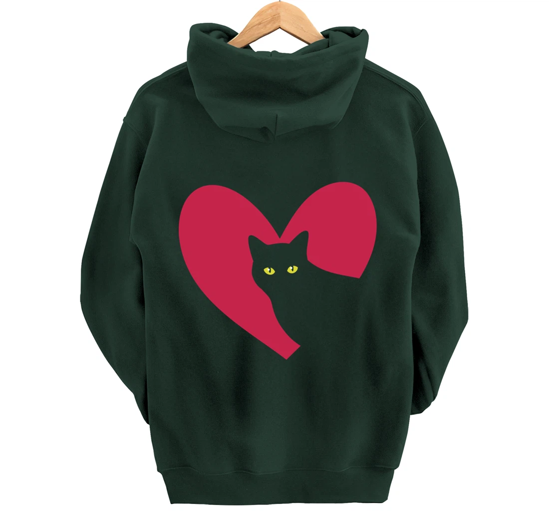 Just A Girl Who Loves Cats Hoodie Cute Cat Lover Gifts Pullover Hoodie