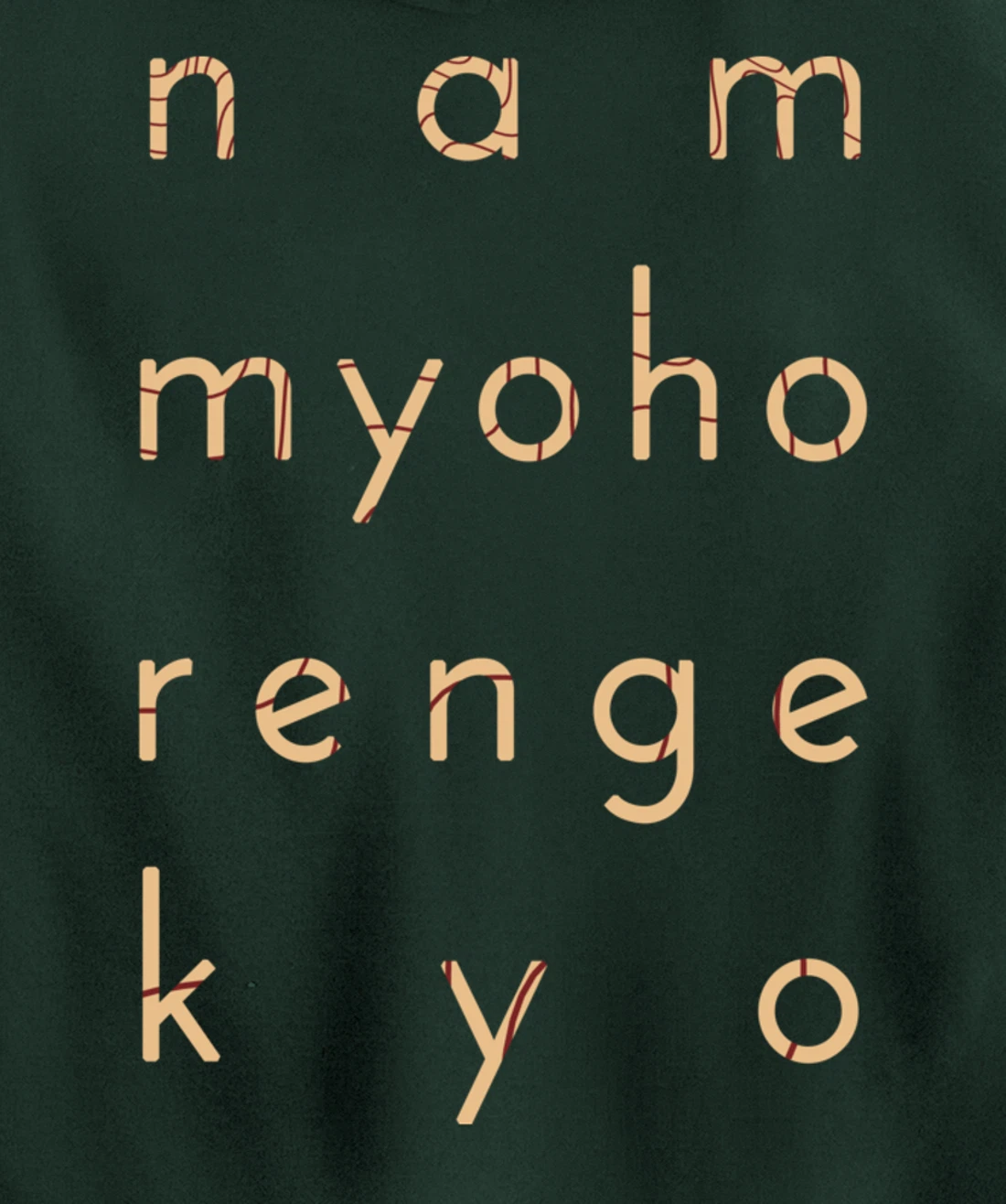 Nichiren Buddhism Nam Myoho Renge Kyo Buddhist 8 Pullover Hoodie