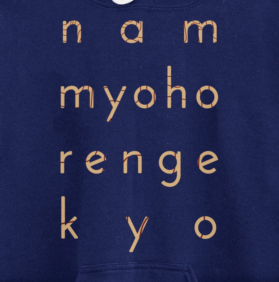 Nichiren Buddhism Nam Myoho Renge Kyo Buddhist 8 Pullover Hoodie