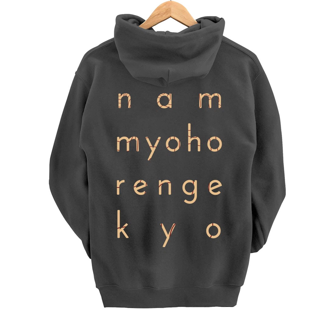 Nichiren Buddhism Nam Myoho Renge Kyo Buddhist 8 Pullover Hoodie