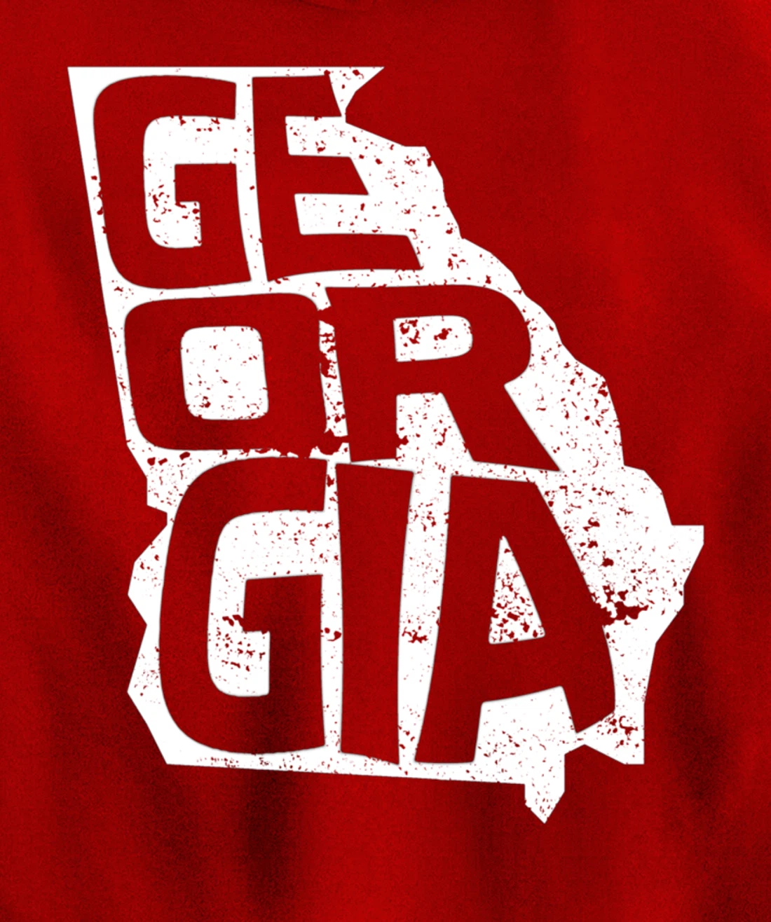 Vintage Georgia Football Game Day Pullover Hoodie