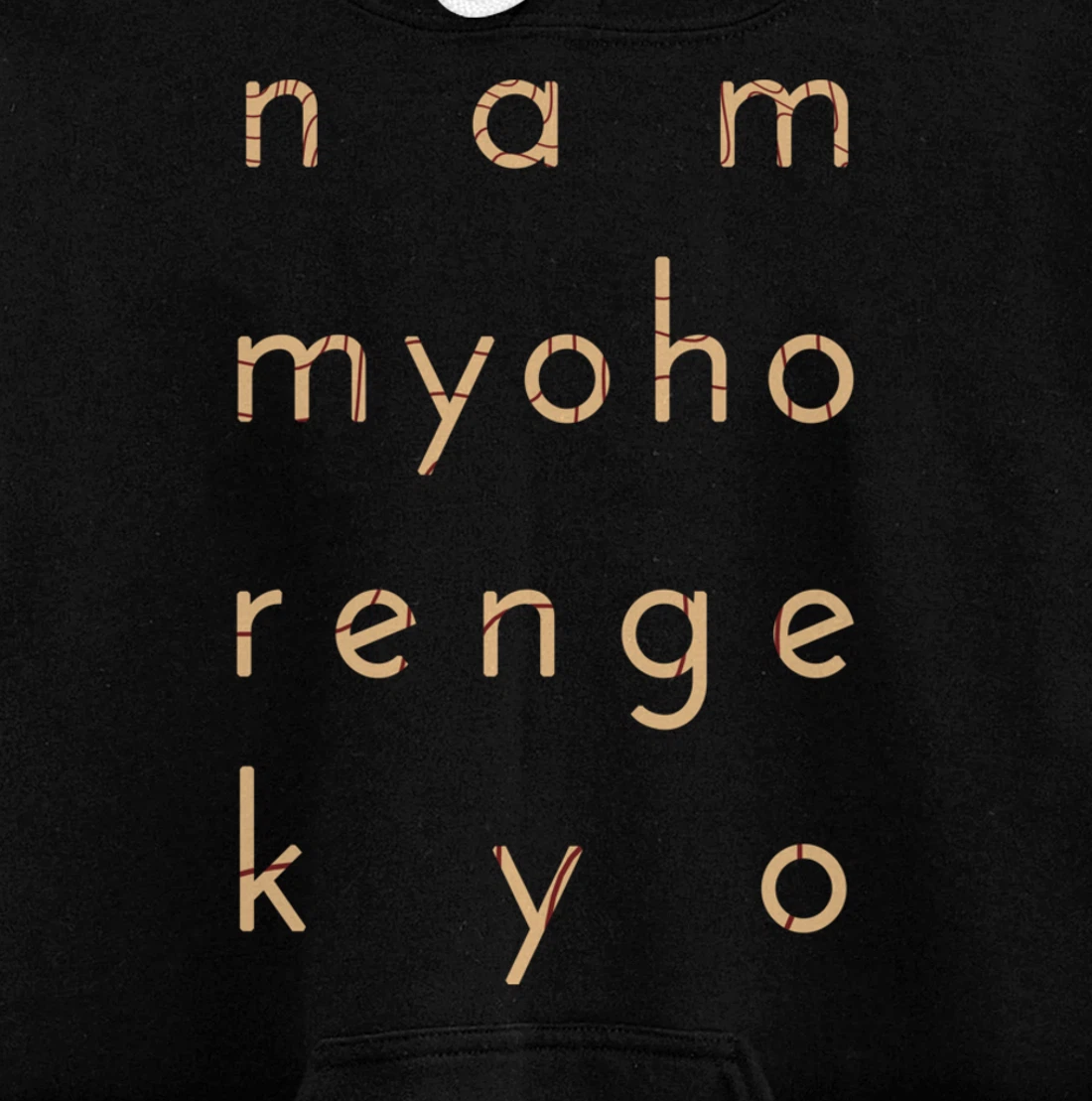 Nichiren Buddhism Nam Myoho Renge Kyo Buddhist 8 Pullover Hoodie