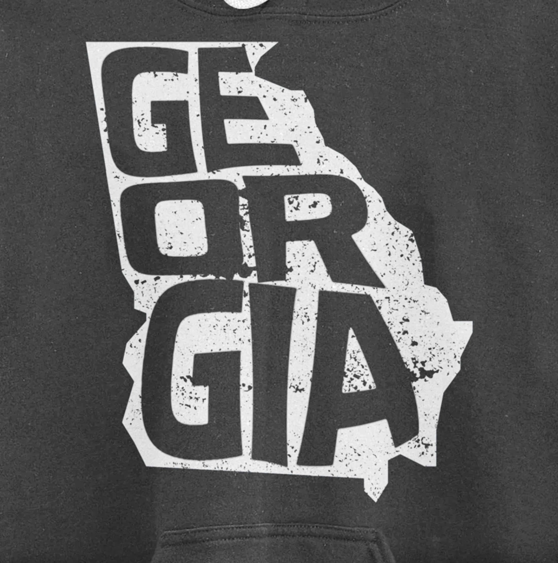 Vintage Georgia Football Game Day Pullover Hoodie