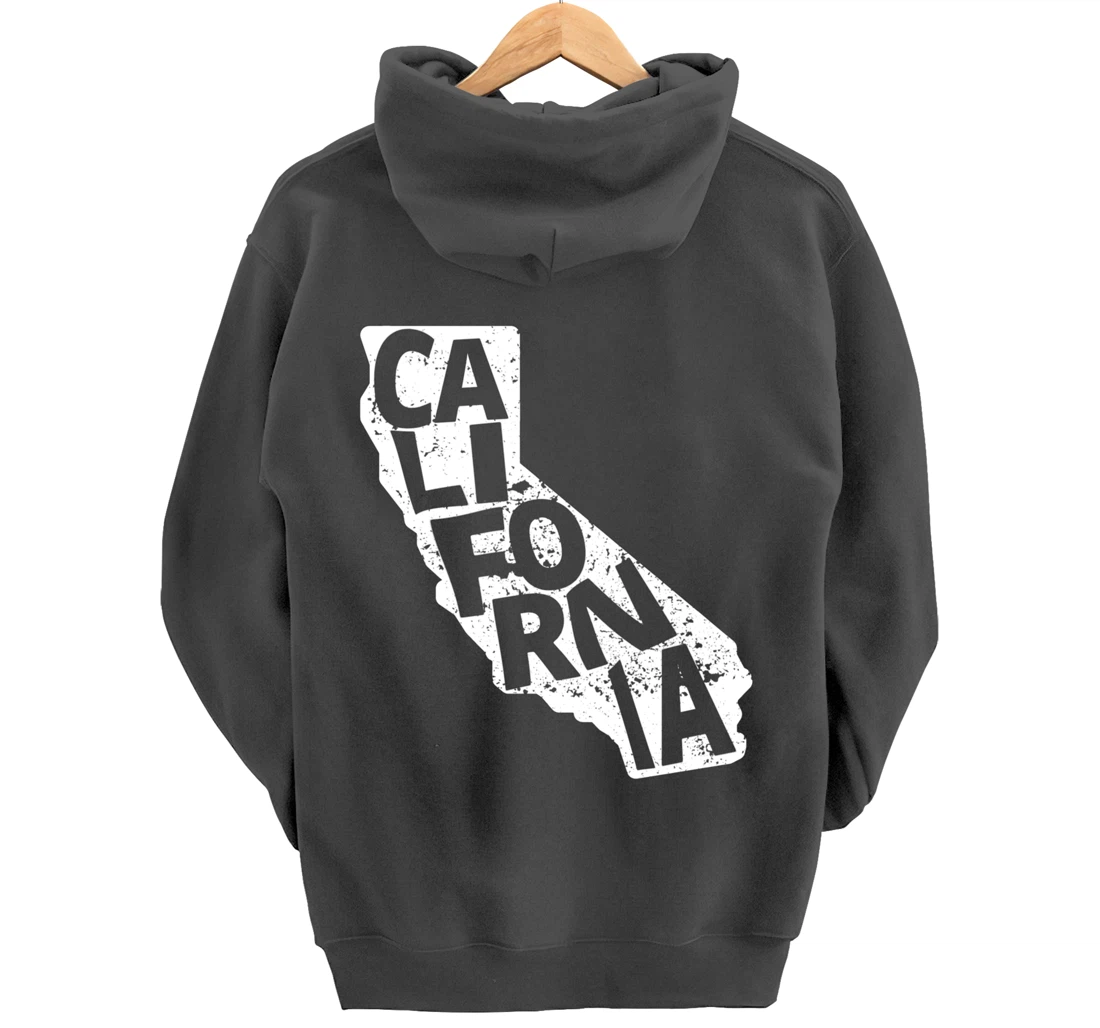 Vintage California Football Game Day Pullover Hoodie