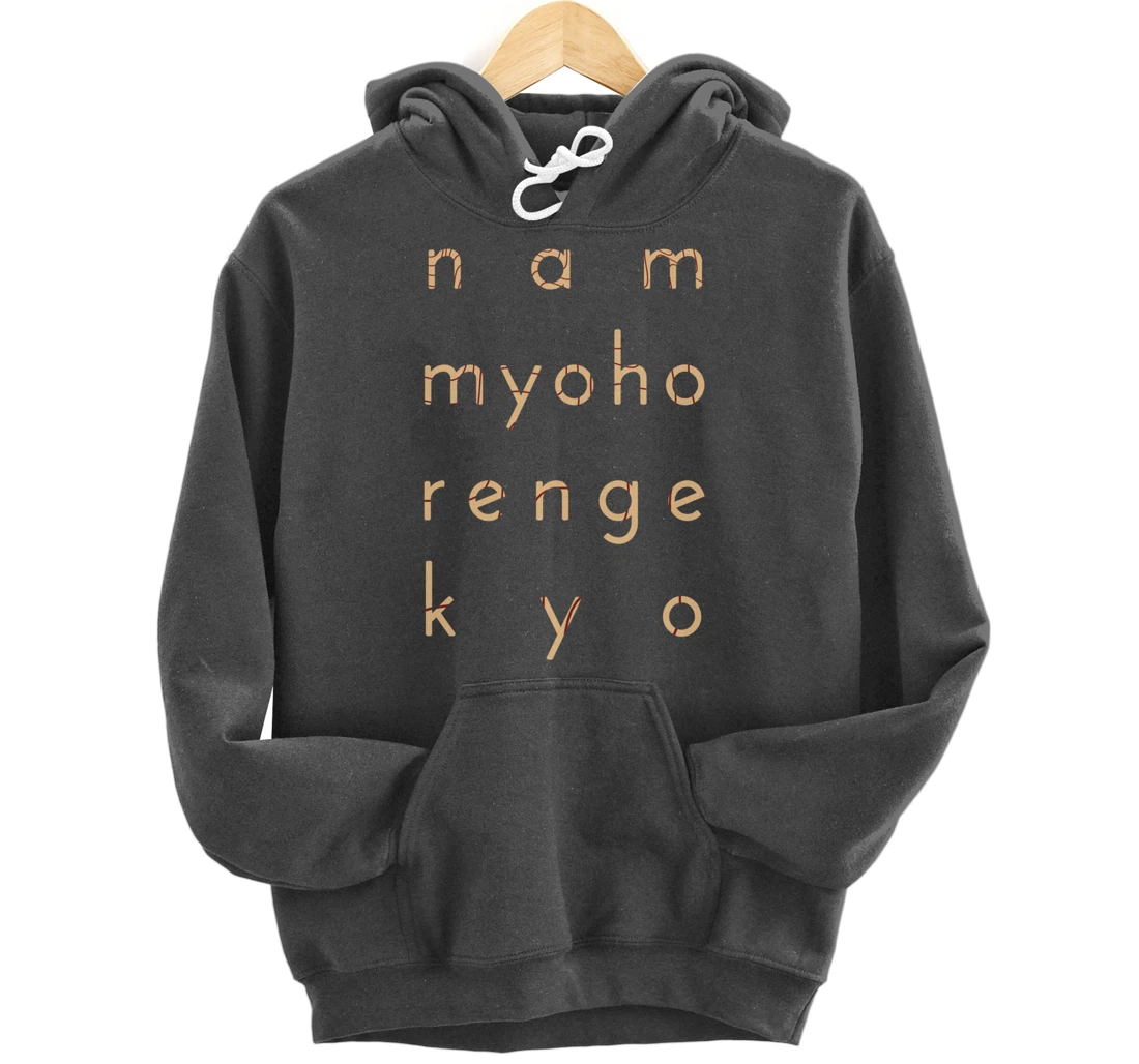 Nichiren Buddhism Nam Myoho Renge Kyo Buddhist 8 Pullover Hoodie