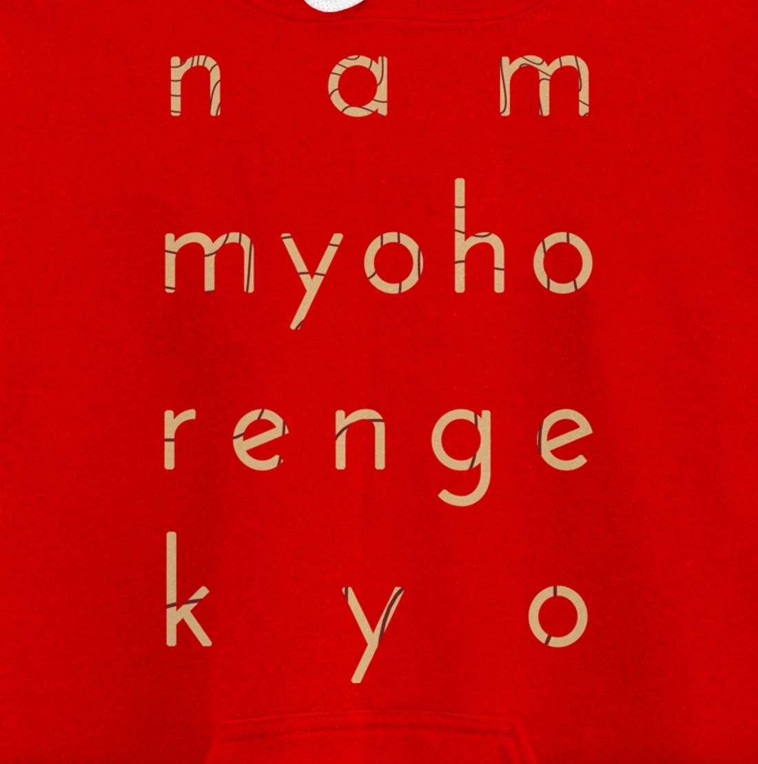 Nichiren Buddhism Nam Myoho Renge Kyo Buddhist 8 Pullover Hoodie