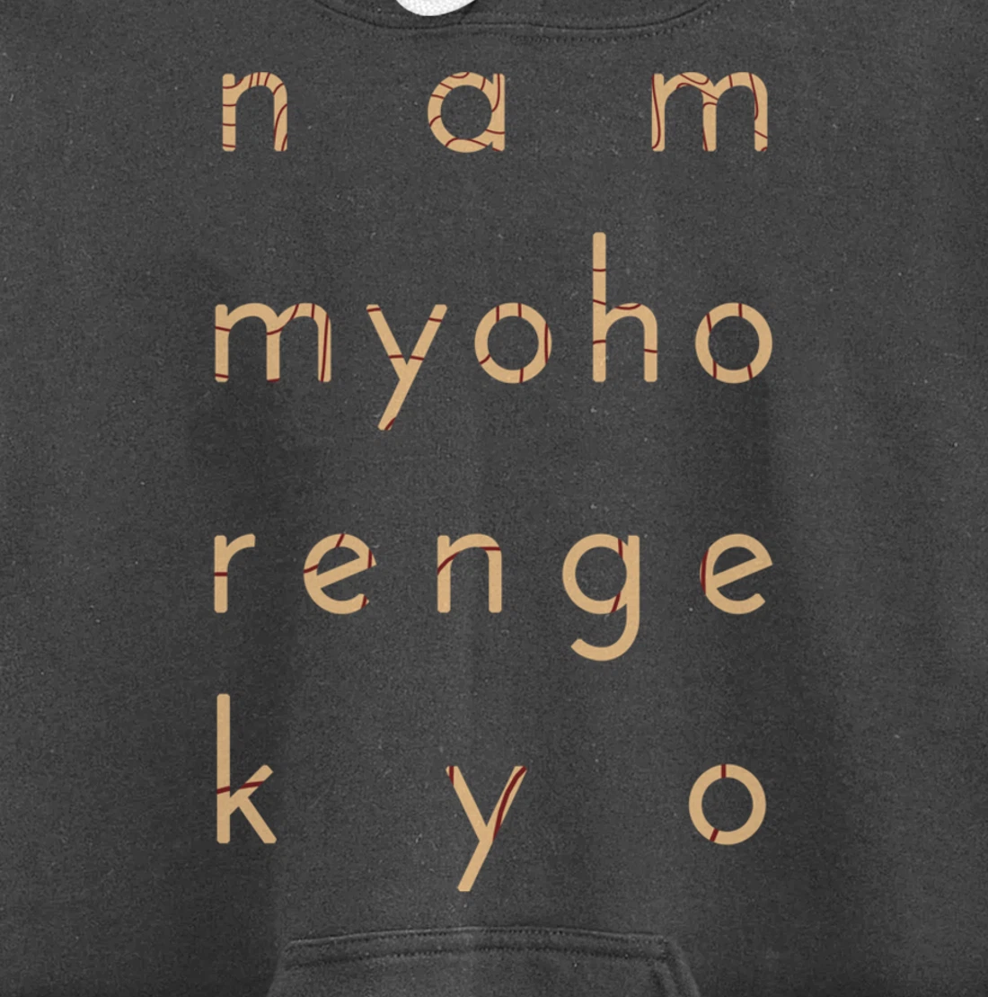Nichiren Buddhism Nam Myoho Renge Kyo Buddhist 8 Pullover Hoodie