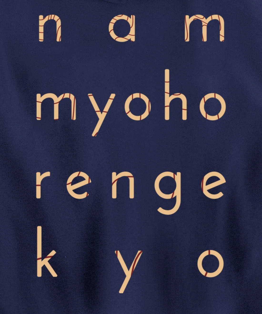 Nichiren Buddhism Nam Myoho Renge Kyo Buddhist 8 Pullover Hoodie