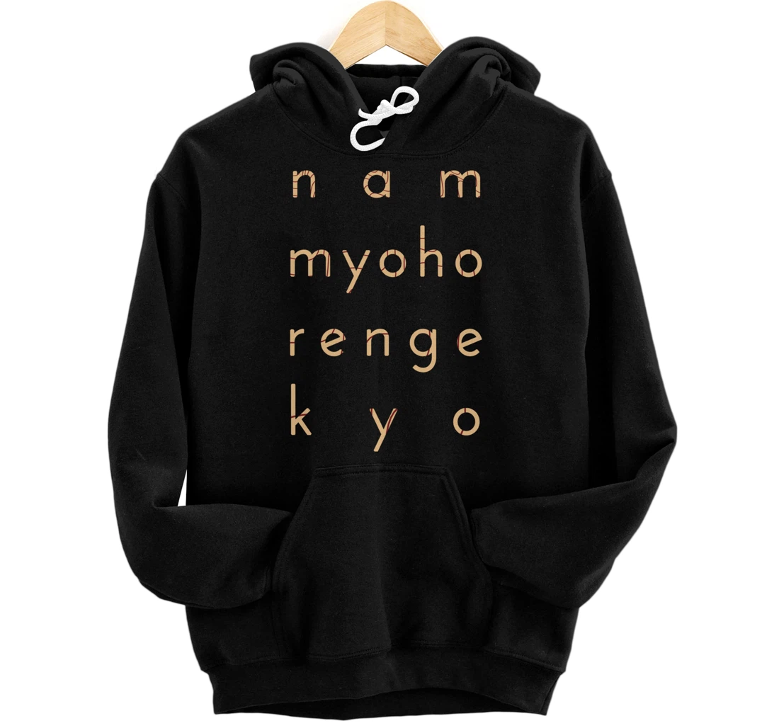 Nichiren Buddhism Nam Myoho Renge Kyo Buddhist 8 Pullover Hoodie