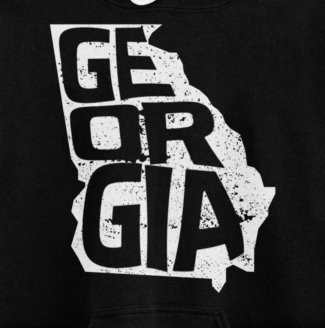 Vintage Georgia Football Game Day Pullover Hoodie