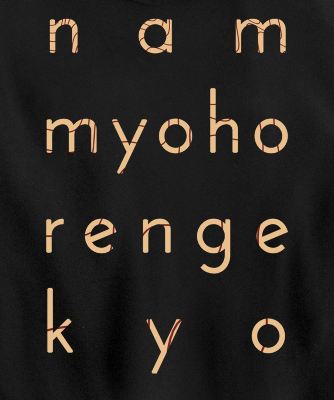 Nichiren Buddhism Nam Myoho Renge Kyo Buddhist 8 Pullover Hoodie