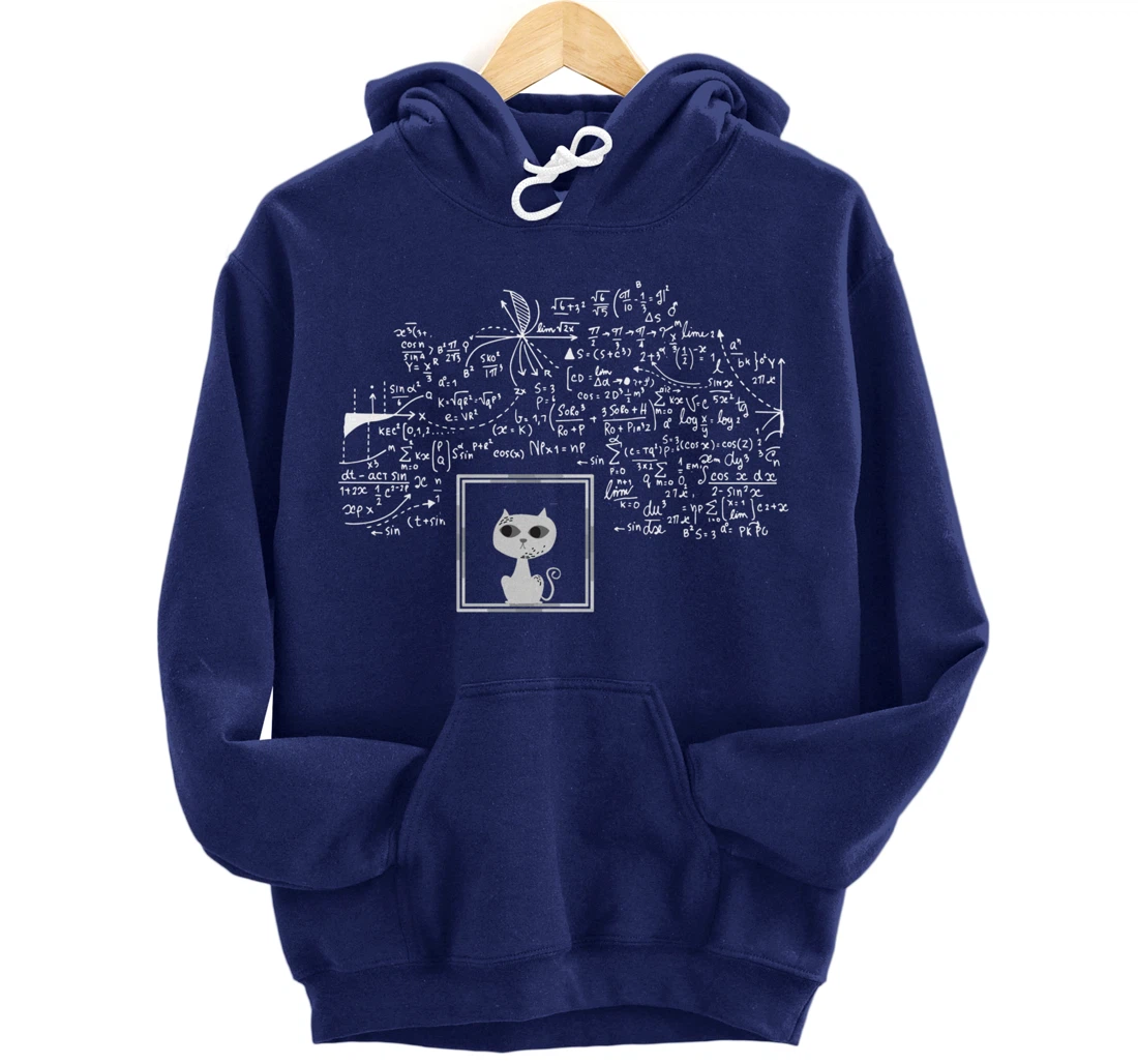 Schrodinger Cat in Box - Science Nerd Physics Pullover Hoodie