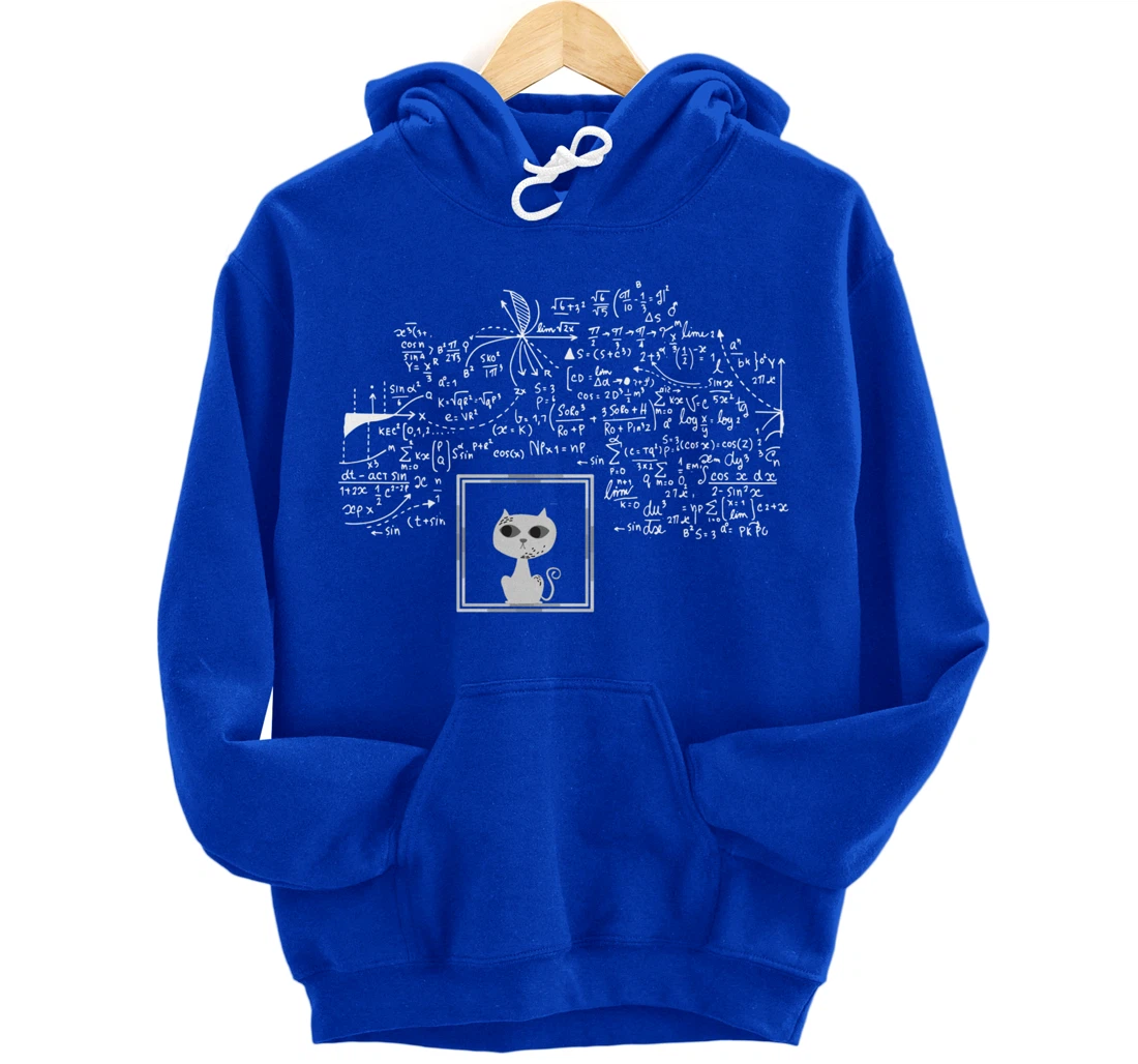 Schrodinger Cat in Box - Science Nerd Physics Pullover Hoodie