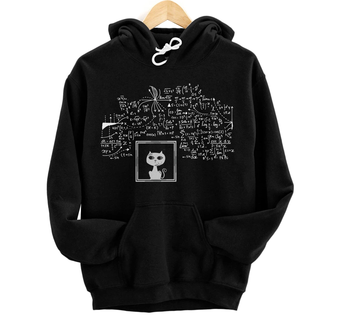 Schrodinger Cat in Box - Science Nerd Physics Pullover Hoodie