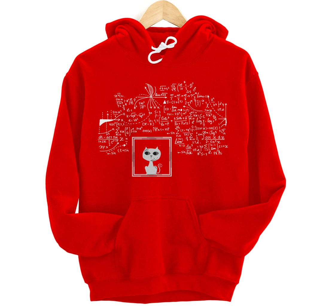 Schrodinger Cat in Box - Science Nerd Physics Pullover Hoodie