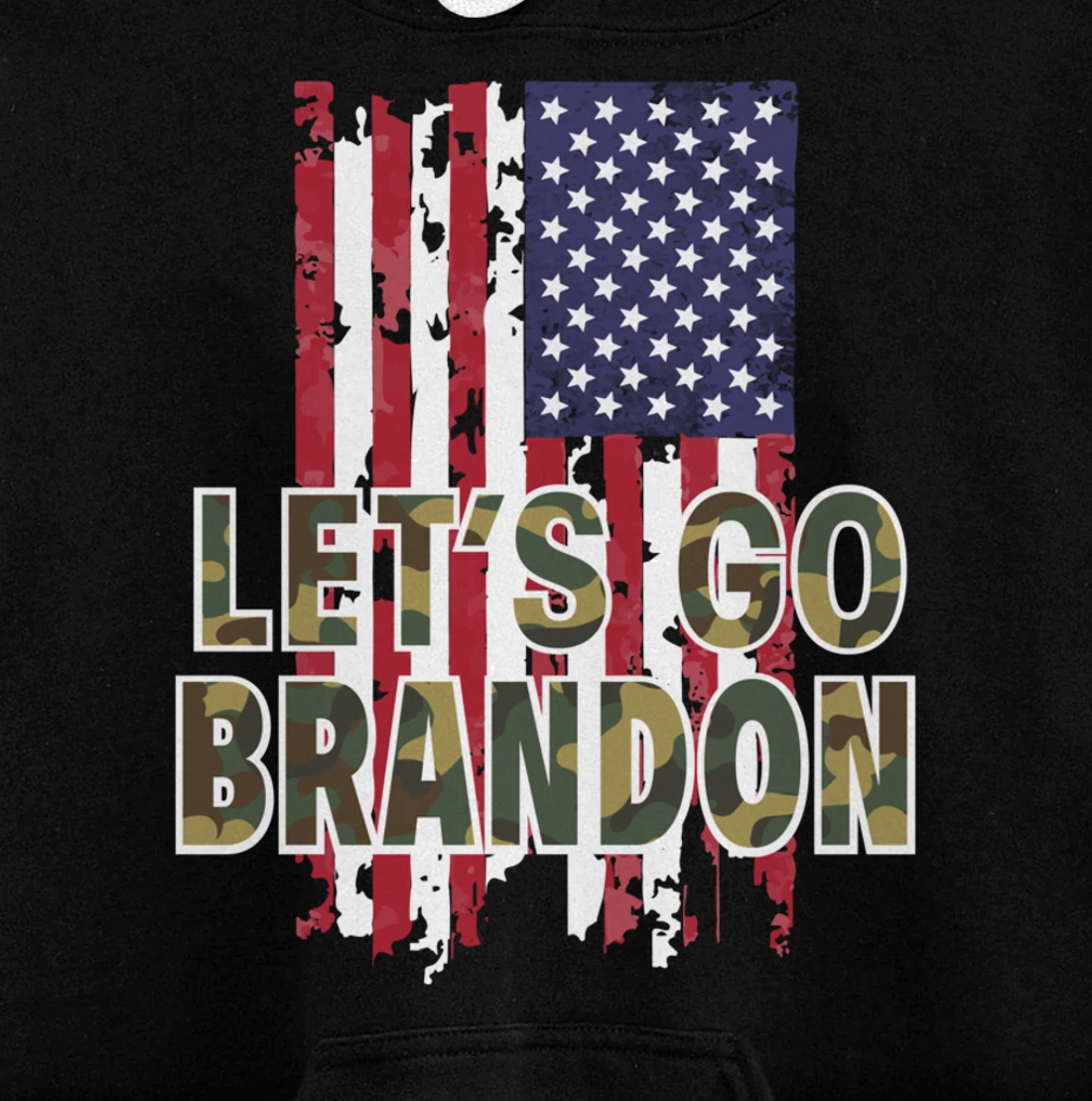 Let's Go Brandon Conservative Anti Liberal Go Let's Branson Pullover Hoodie