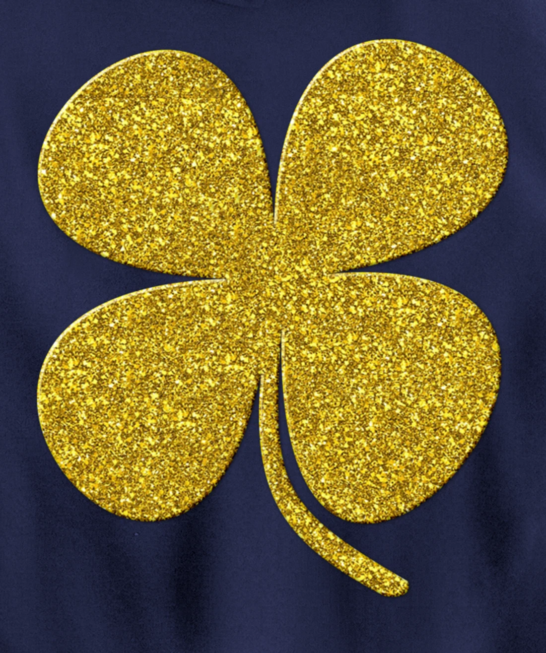 shamrock Clover, Golden st patrick irish Vintage symbol Pullover Hoodie
