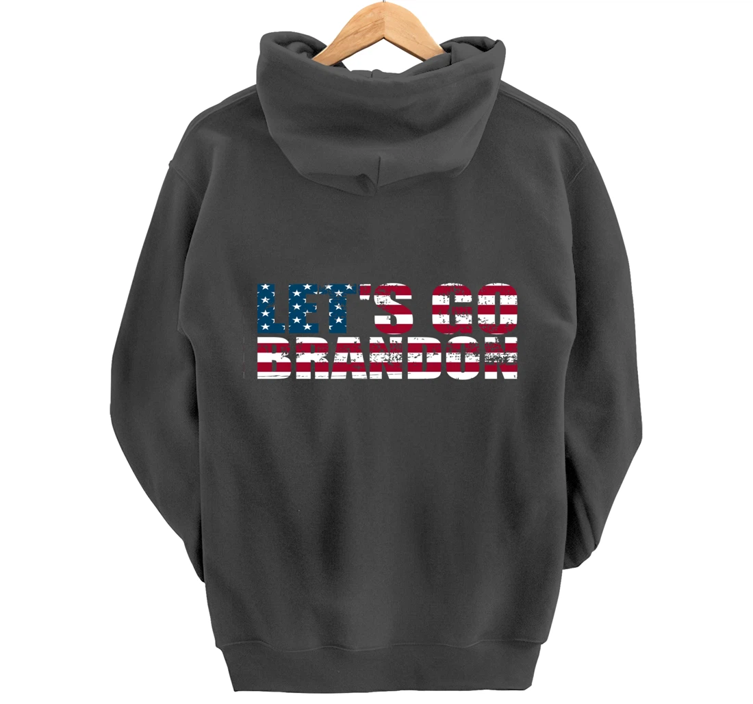 Let's Go Brandon Performance Unisex Pullover Hoodie