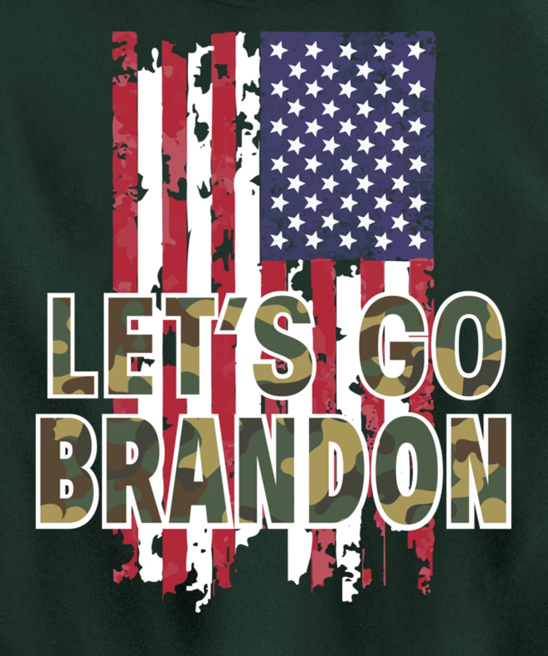 Let's Go Brandon Conservative Anti Liberal Go Let's Branson Pullover Hoodie