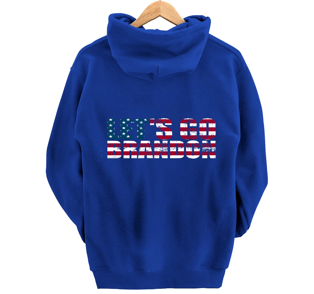 Let's Go Brandon Performance Unisex Pullover Hoodie