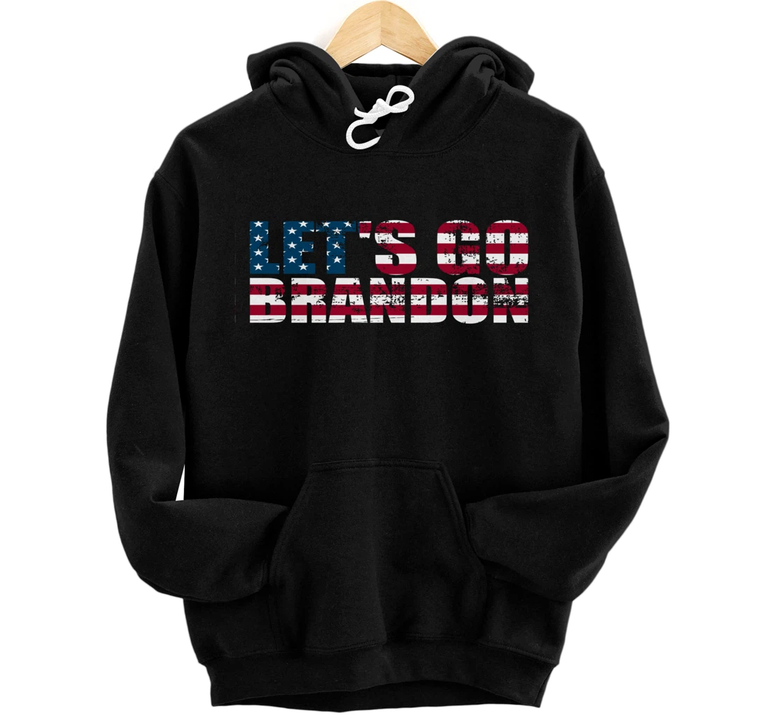 Let's Go Brandon Performance Unisex Pullover Hoodie