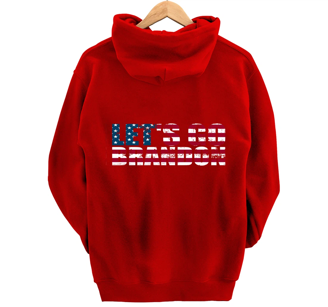 Let's Go Brandon Performance Unisex Pullover Hoodie