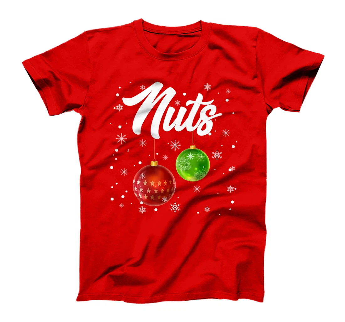 Chest Nuts Christmas Matching Couple Chestnuts Xmas 2022 T-Shirt