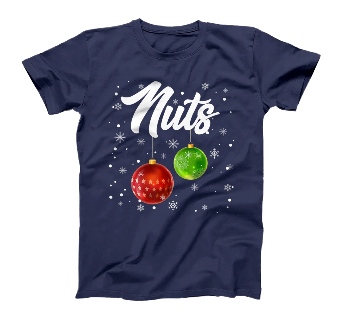 Chest Nuts Christmas Matching Couple Chestnuts Xmas 2022 T-Shirt