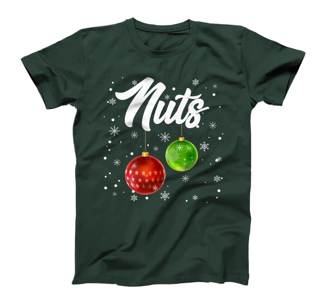 Chest Nuts Christmas Matching Couple Chestnuts Xmas 2022 T-Shirt