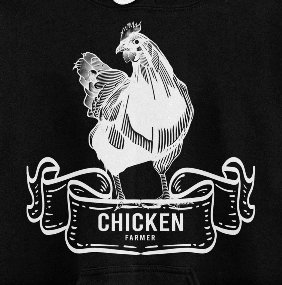 Chicken Lover Gifts Funny Farmer & Farmer Animals Pullover Hoodie
