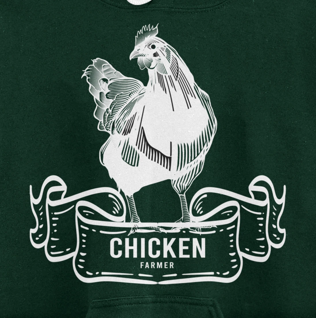 Chicken Lover Gifts Funny Farmer & Farmer Animals Pullover Hoodie
