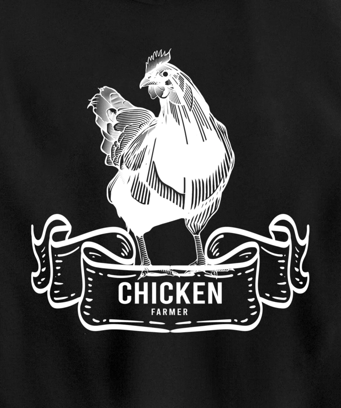 Chicken Lover Gifts Funny Farmer & Farmer Animals Pullover Hoodie