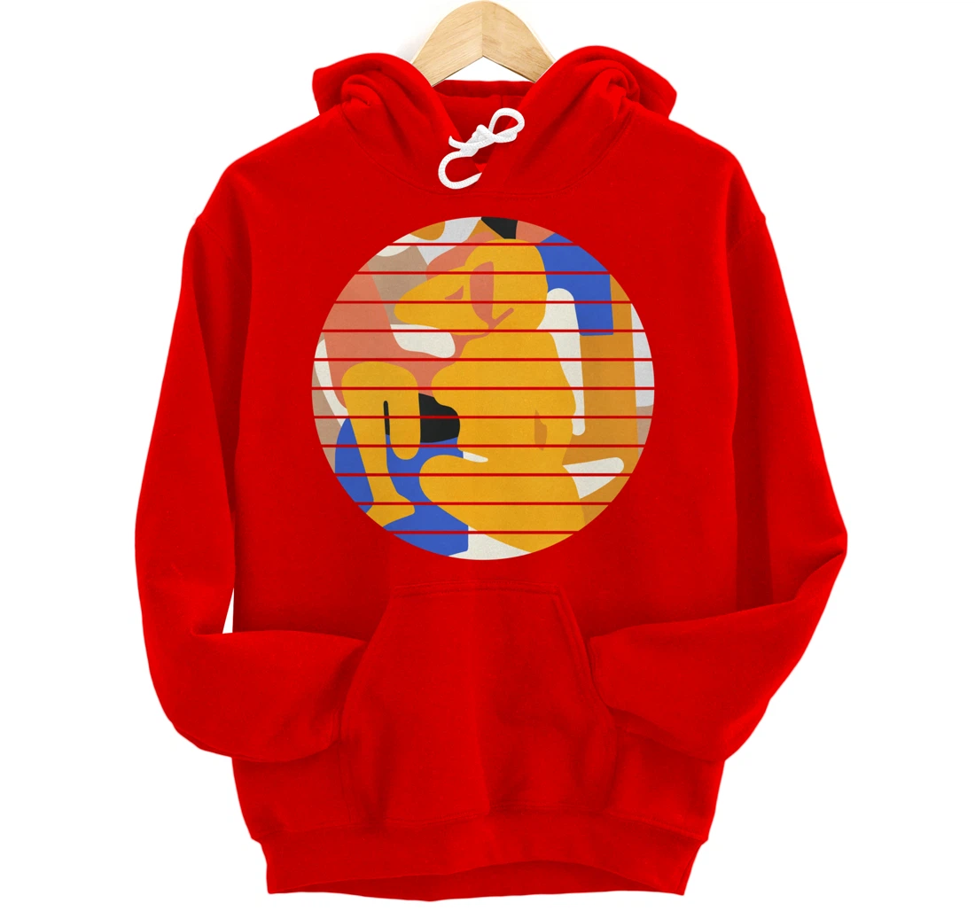 Woman Minimalist Aesthetic Abstract Beach Pullover Hoodie