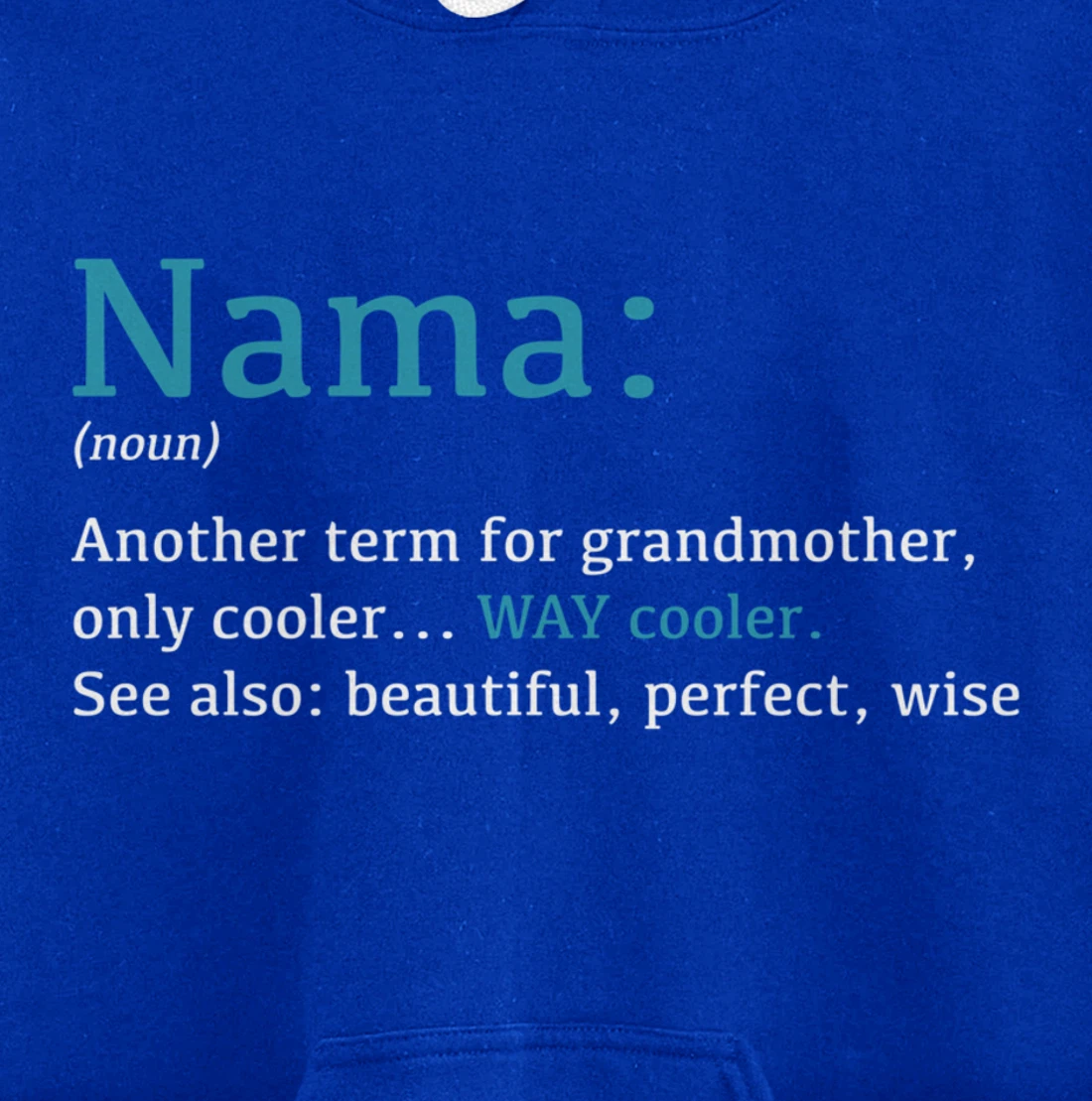 Nama: Funny Definition Noun - Another Term Pullover Hoodie