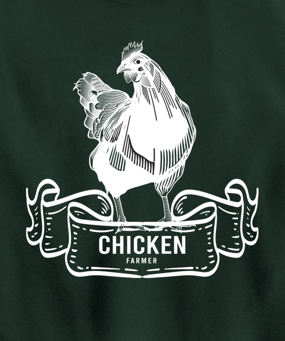 Chicken Lover Gifts Funny Farmer & Farmer Animals Pullover Hoodie