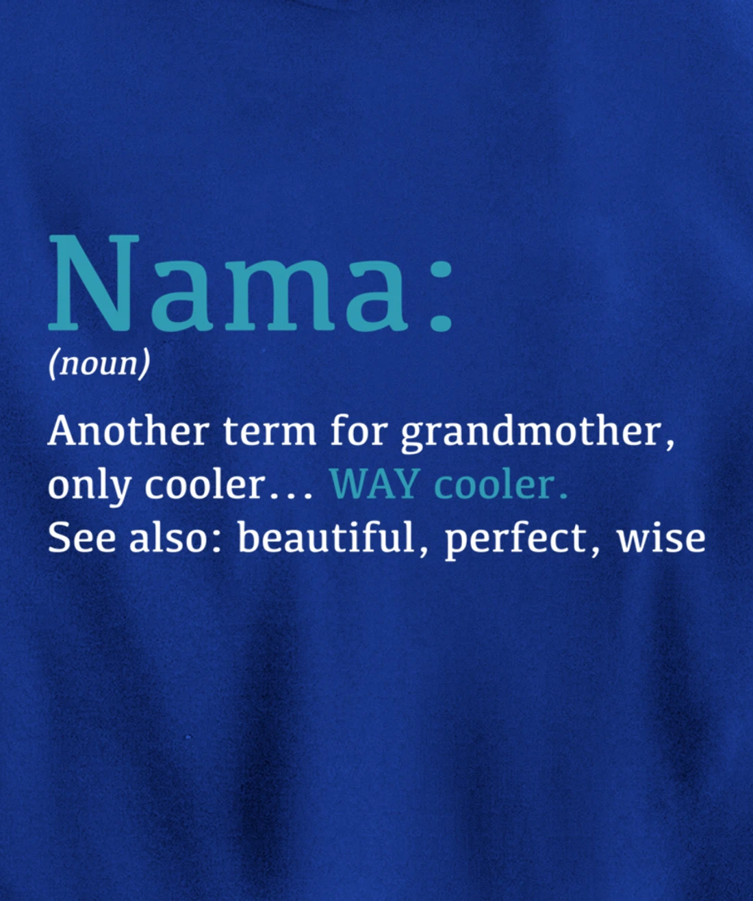 Nama: Funny Definition Noun - Another Term Pullover Hoodie