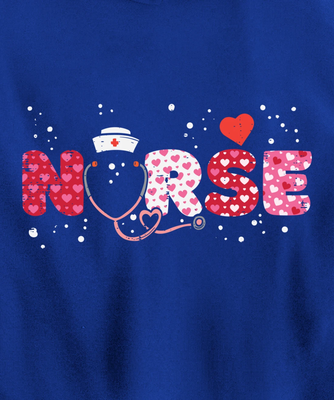 Nurse Valentines Day Valentine ER ICU NICU RN Nurses Women Pullover Hoodie