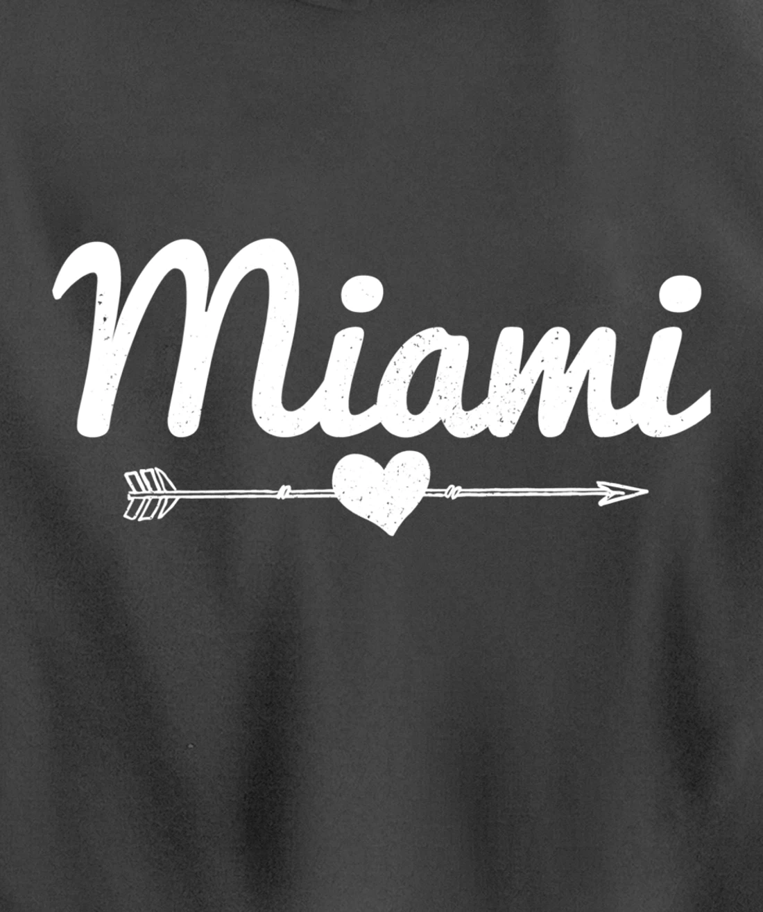 Miami Arrow Heart Florida Pullover Hoodie