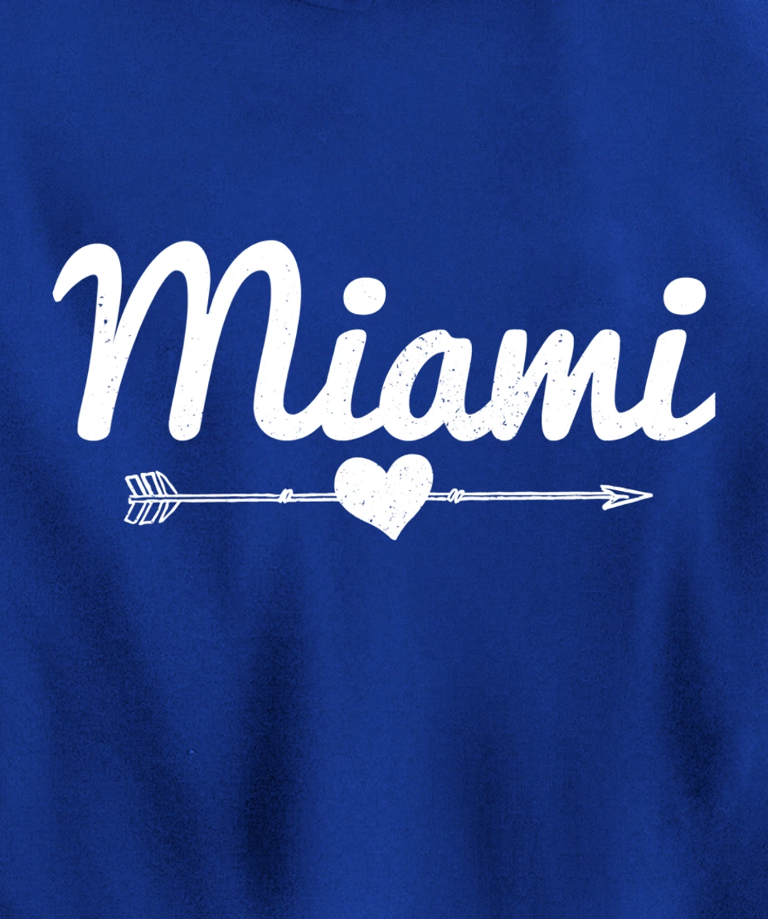 Miami Arrow Heart Florida Pullover Hoodie