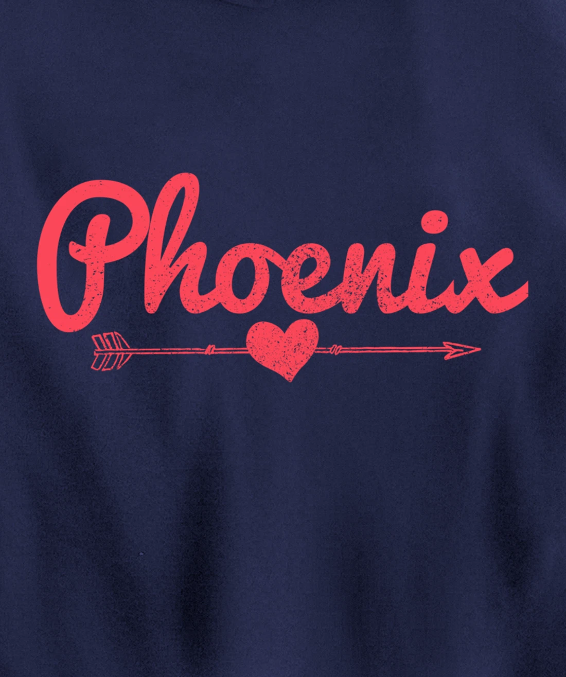 Phoenix Aizona Arrow Heart Pride Pullover Hoodie