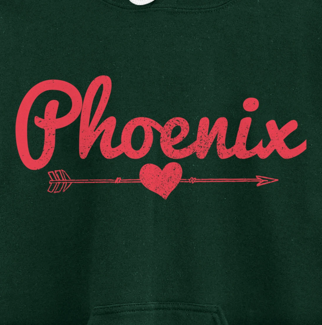 Phoenix Aizona Arrow Heart Pride Pullover Hoodie