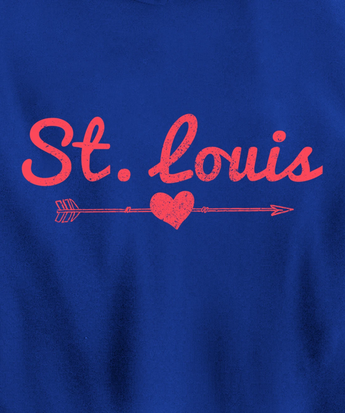 St. Louis Missouri Arrow Heart Pride Pullover Hoodie