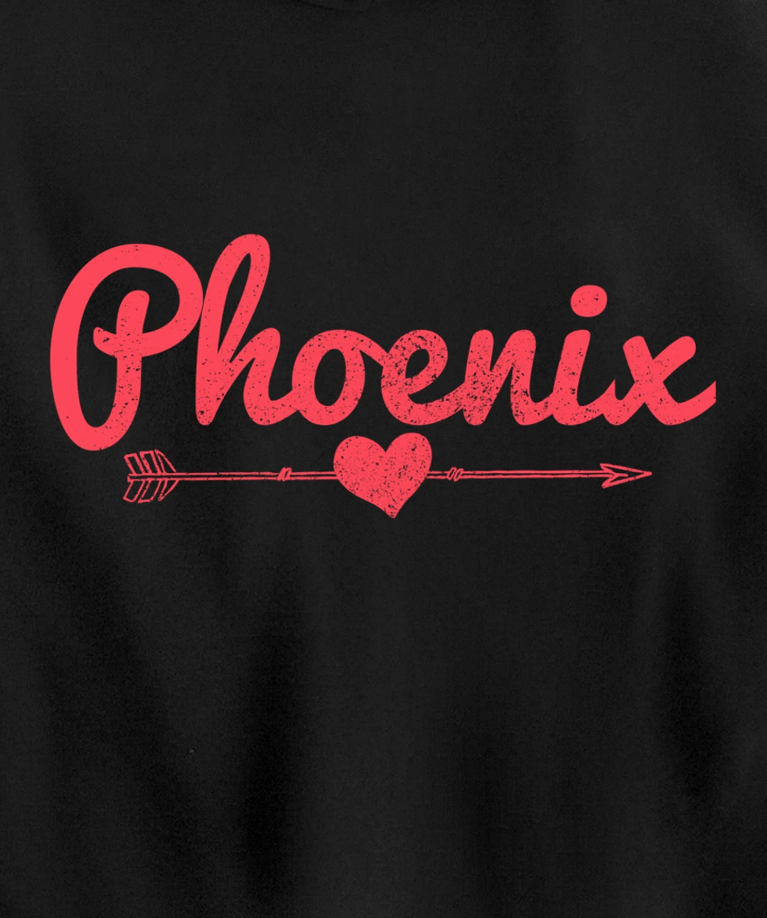 Phoenix Aizona Arrow Heart Pride Pullover Hoodie