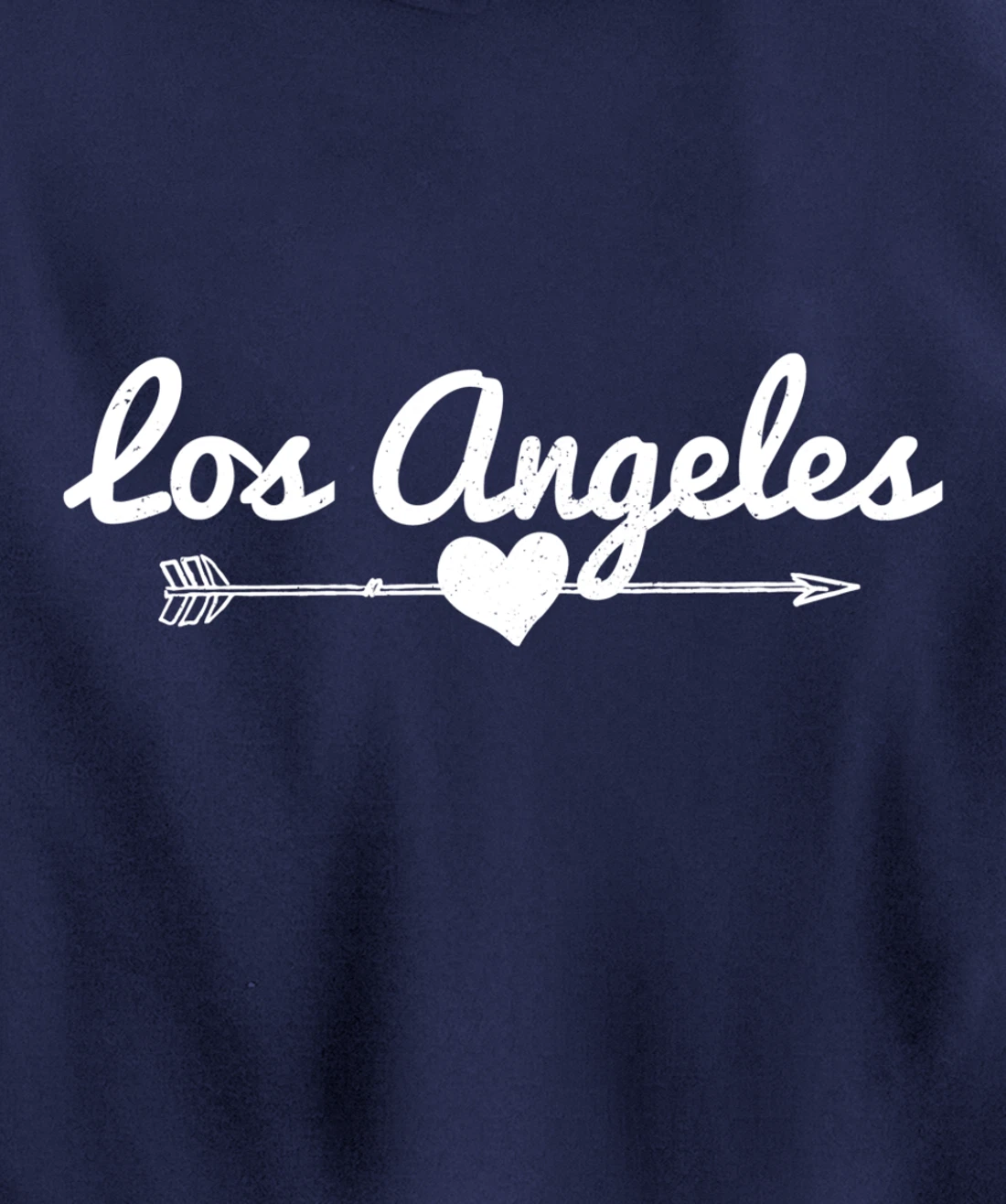 Los Angeles Arrow Heart LA California Pullover Hoodie