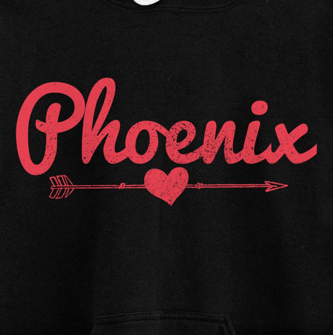Phoenix Aizona Arrow Heart Pride Pullover Hoodie