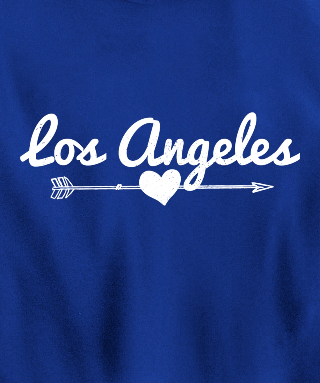 Los Angeles Arrow Heart LA California Pullover Hoodie
